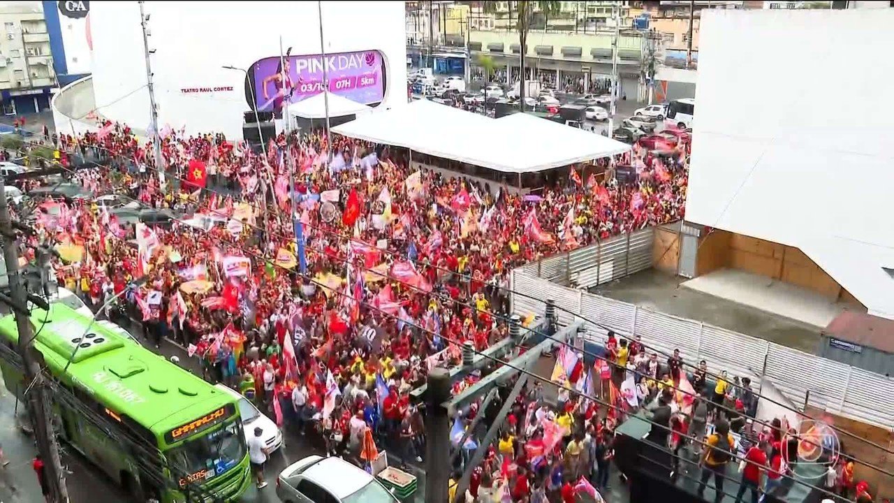 Apoiadores de Lula realizam atos em diversas cidades e capitais