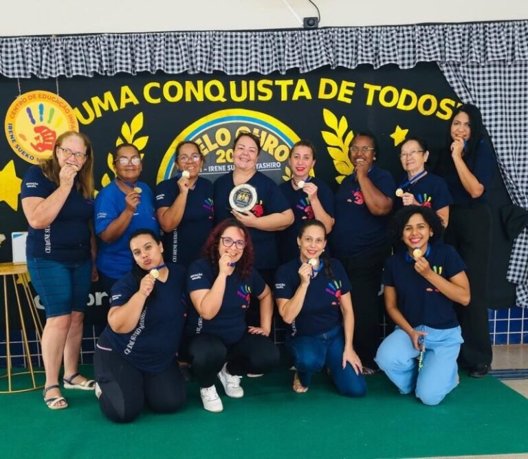 CEI Irene Sueko Miyashiro celebra Selo Ouro na Educação