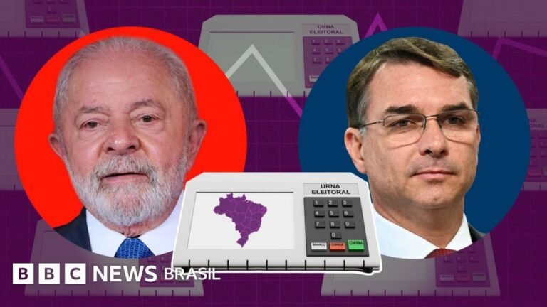 Distância entre Flávio e Lula é de 3 pontos no agregador de pesquisas da BBC