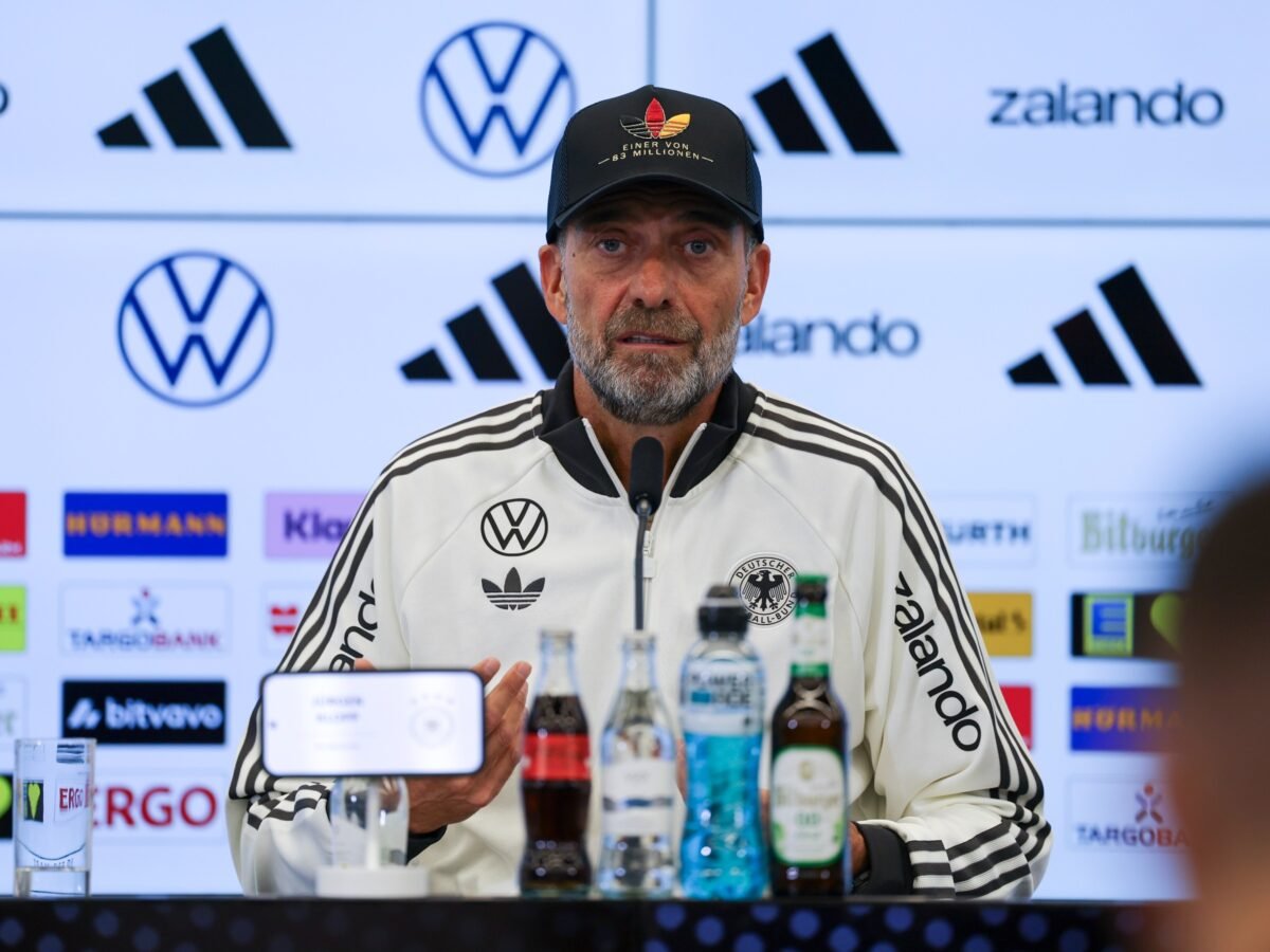 Klopp avalia opções no ataque da Alemanha: “Não somos bobos”