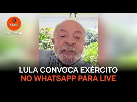 Lula entra em canal e convoca Exército de apoiadores para live nesta 5ª