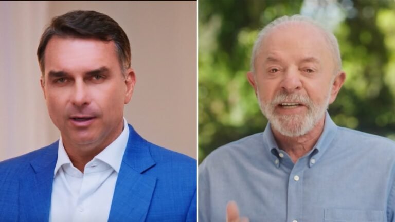 Na estreia da campanha da TV neste 2º turno, Flávio promete manter programas sociais, e Lula critica cortes no governo Jair Bolsonaro