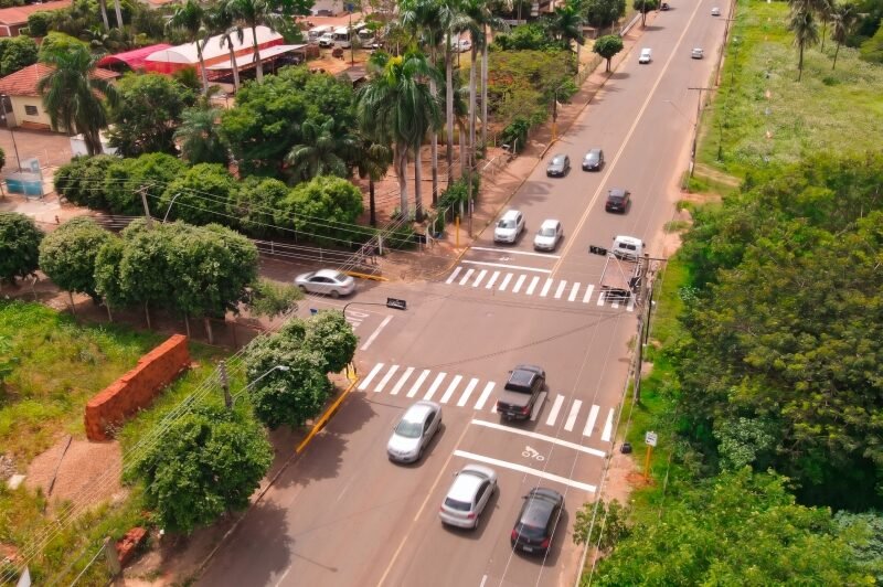 Novo semáforo já está funcionando no cruzamento da Paraíba com a Rio Grande do Sul