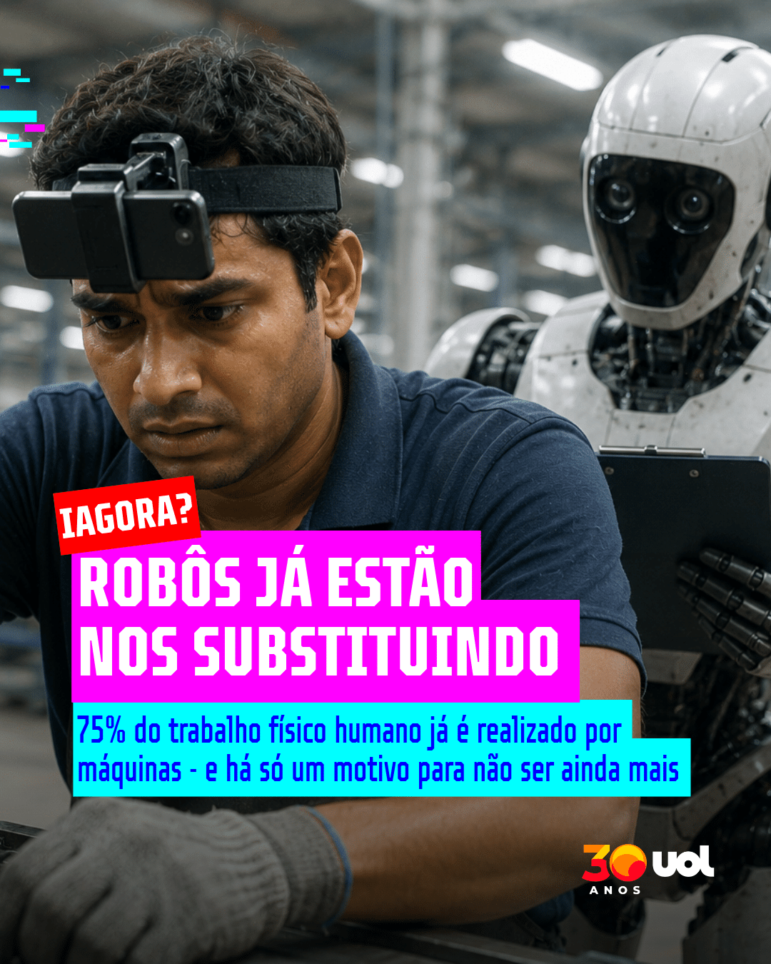 Robôs já estão nos substituíndo; mas quando eles são mais eficazes?