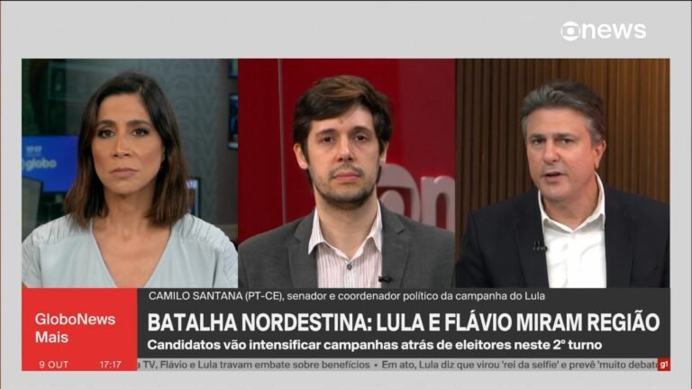 Camilo Santana diz que estratégia de campanha é comparar biografias