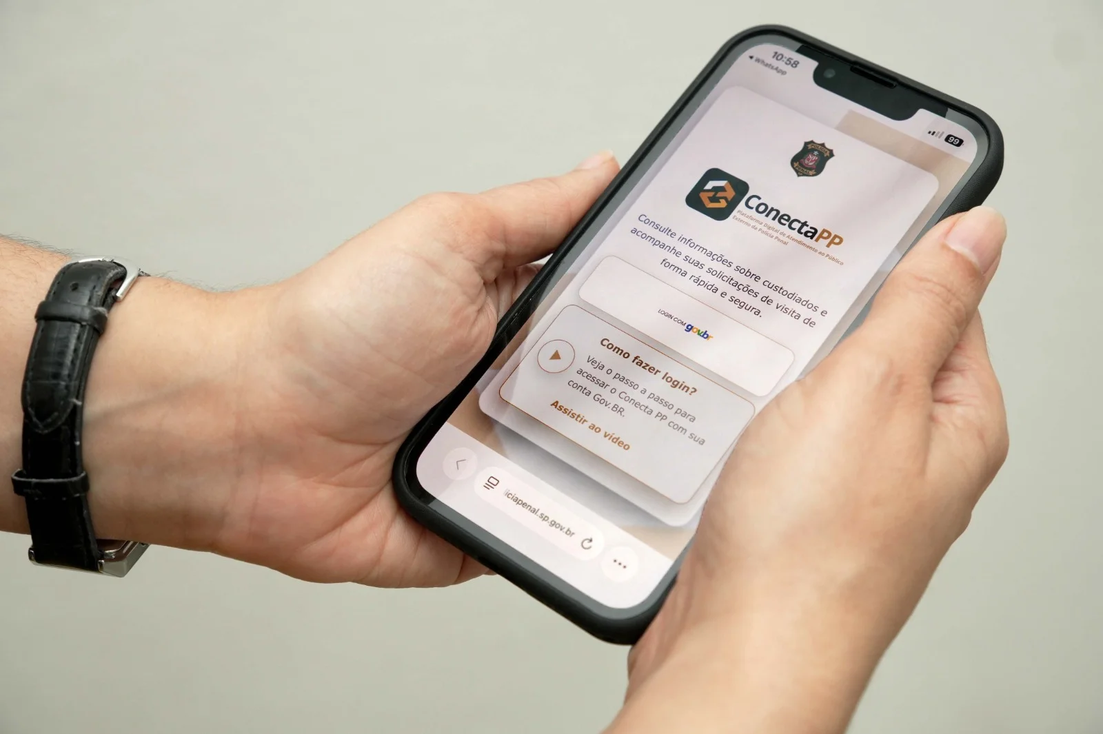 Polícia Penal amplia plataforma virtual para cadastro de visitantes de presos em todo o Estado